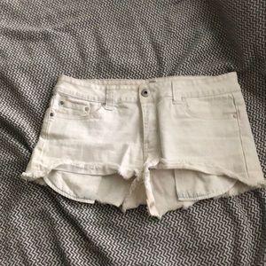 White Booty Shorts